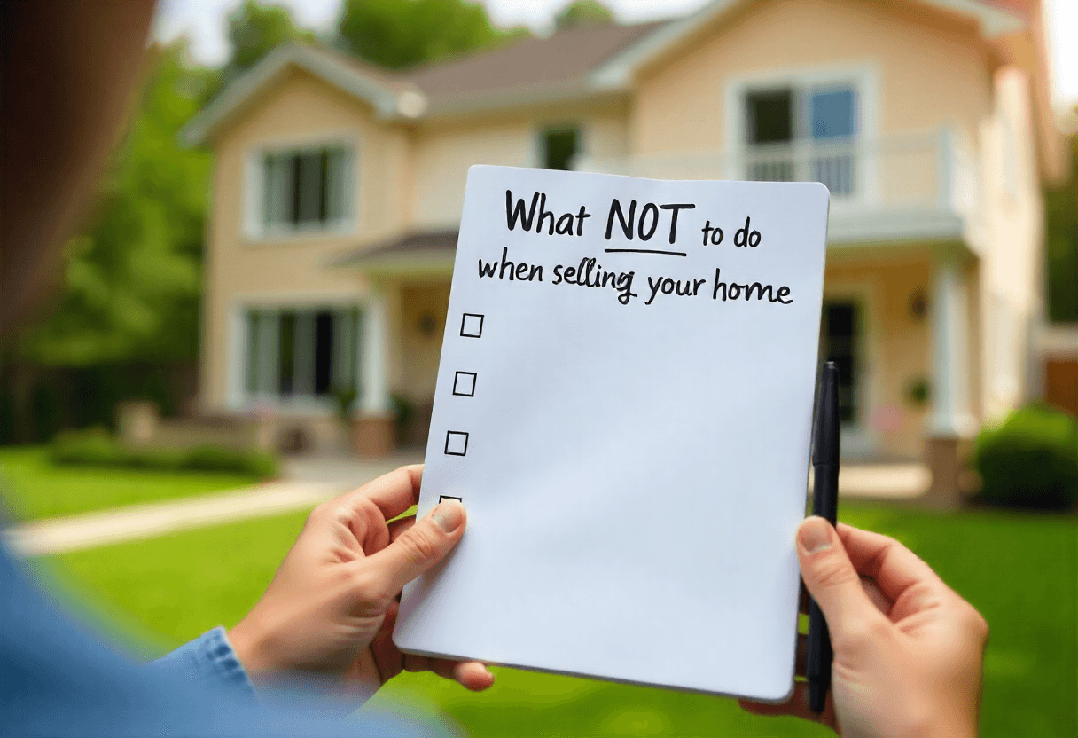 What NOT to Do When Selling Your Home